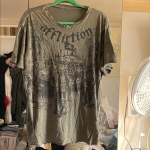 Affliction Ten Year Anniversary Live Fast Limited Edition Men’s Graphic Tee